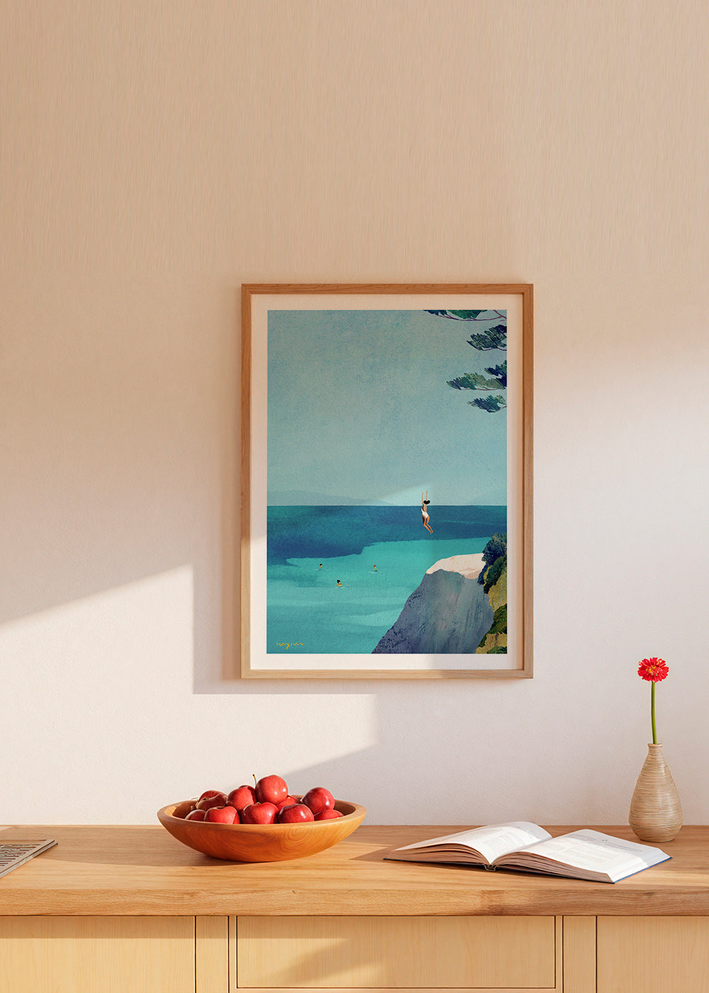 Art de paysage Leap - sea swimming adventure