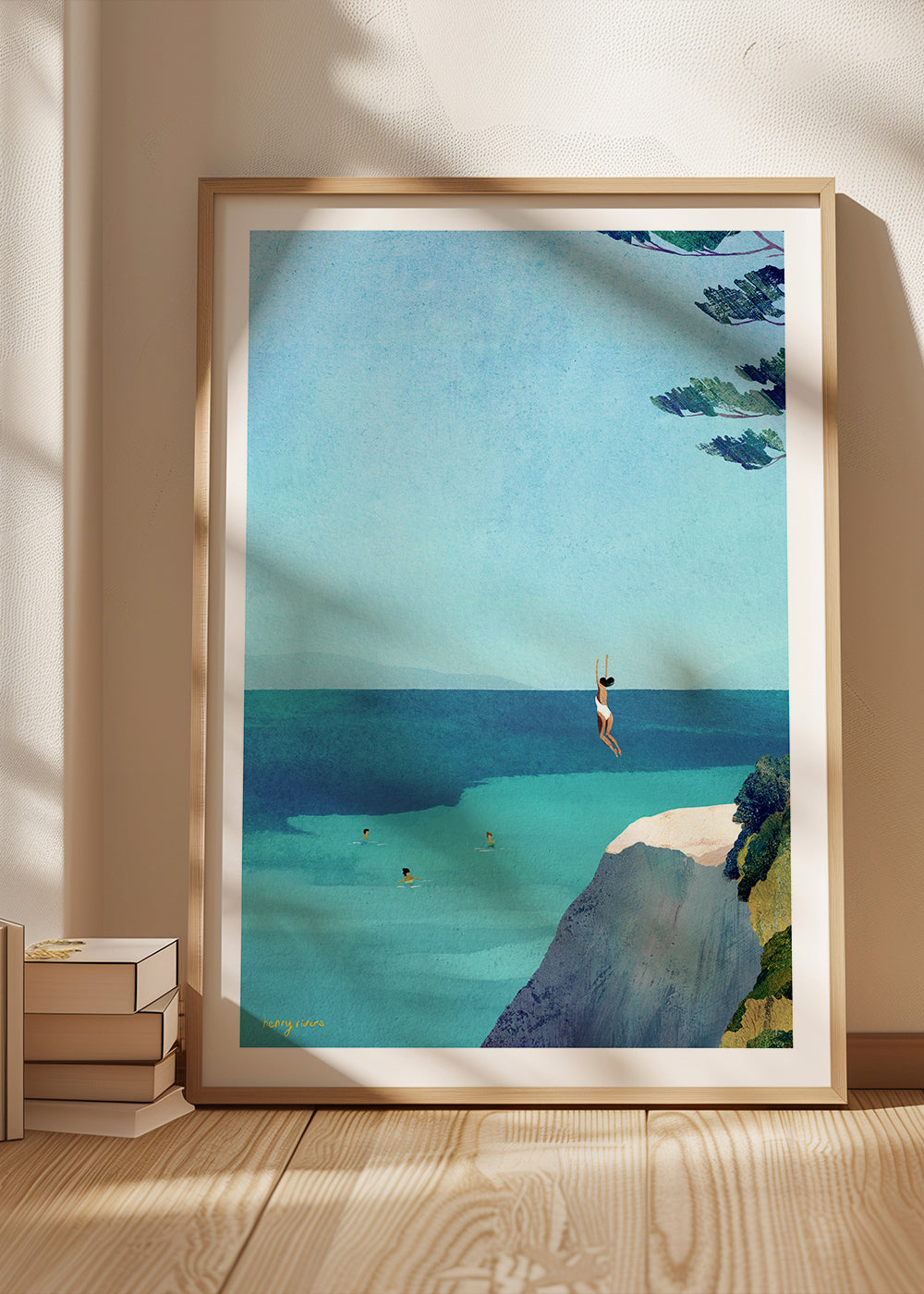 Art de paysage Leap - sea swimming adventure