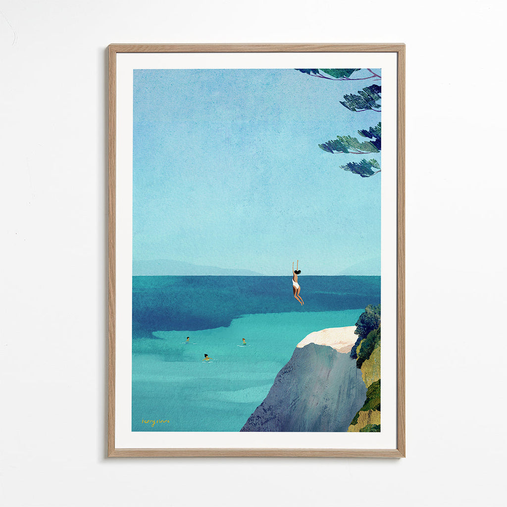 Art de paysage Leap - sea swimming adventure