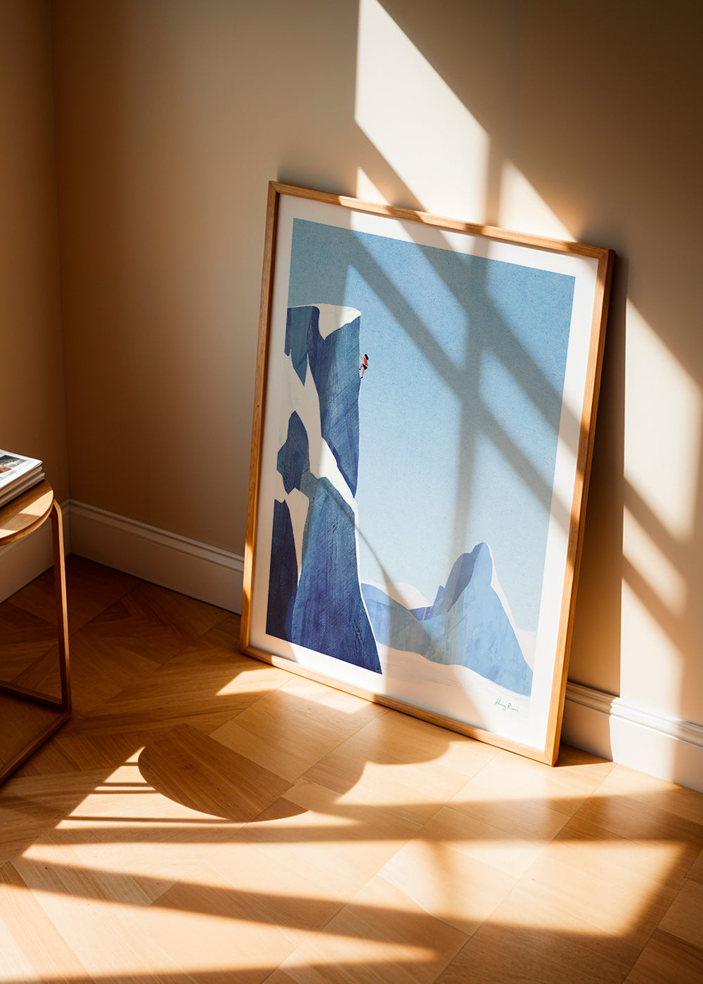 Art de paysage Mountain climbing adventure