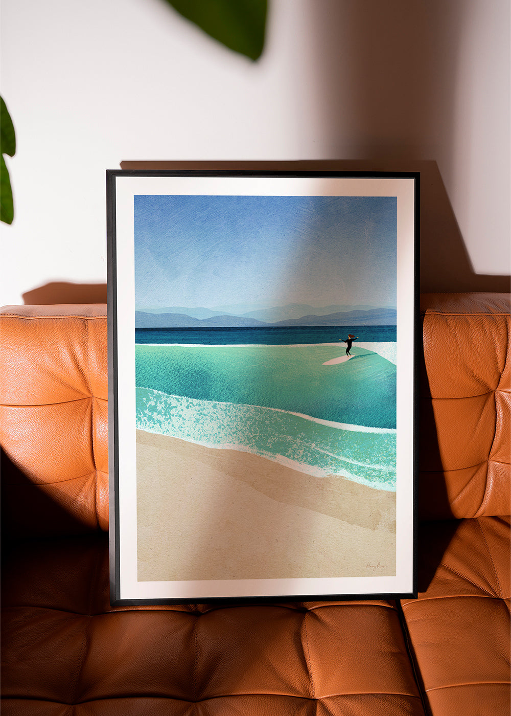 Art de paysage Surfing the perfect wave