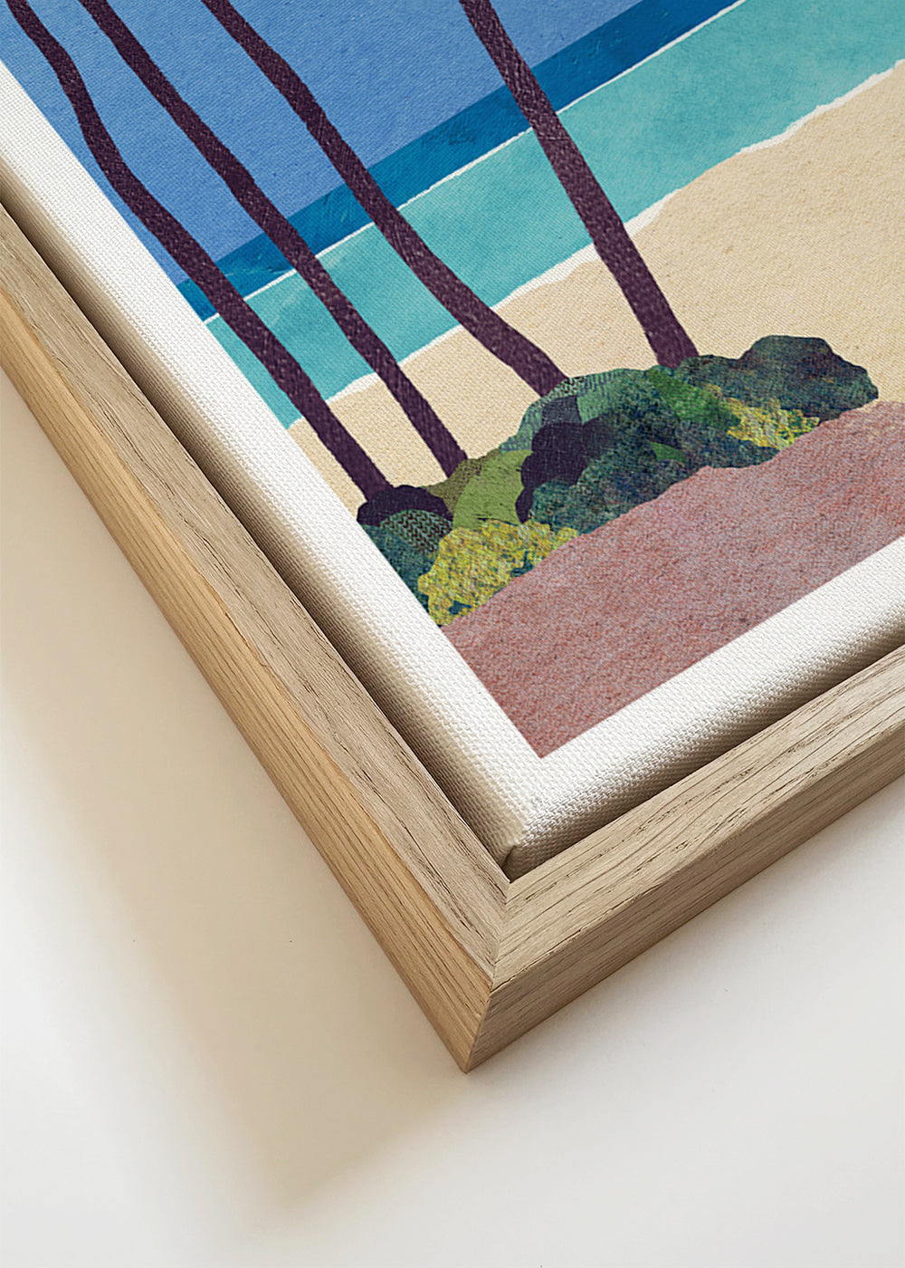 Art de paysage Beach yoga