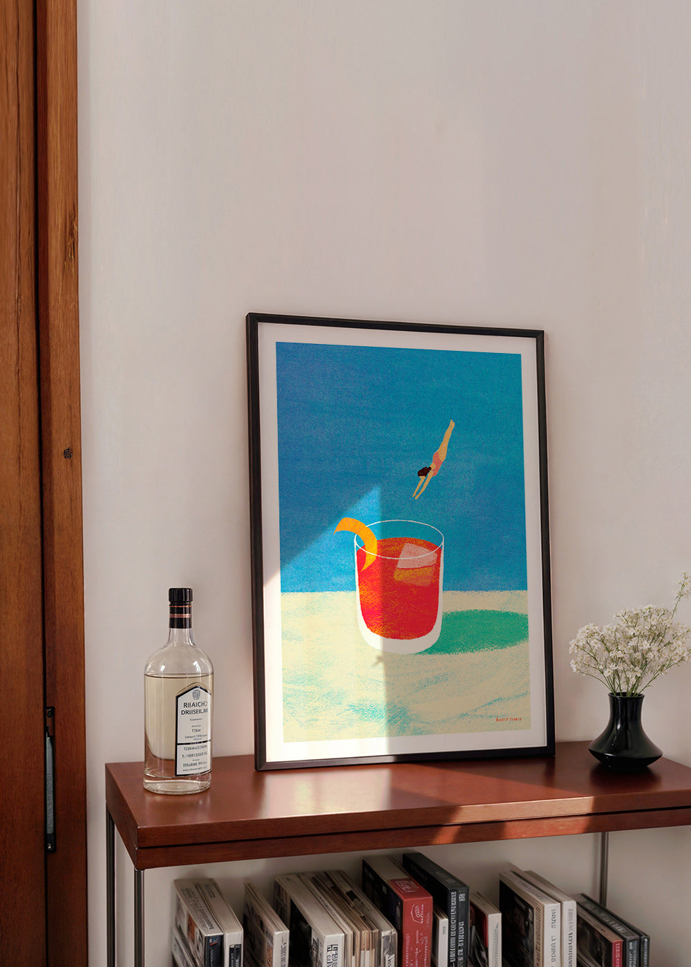 Art de cuisine Negroni avec plongeuse – Product3