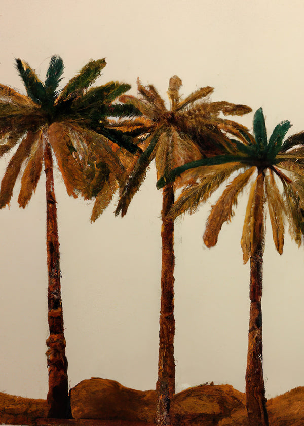 Palm trio