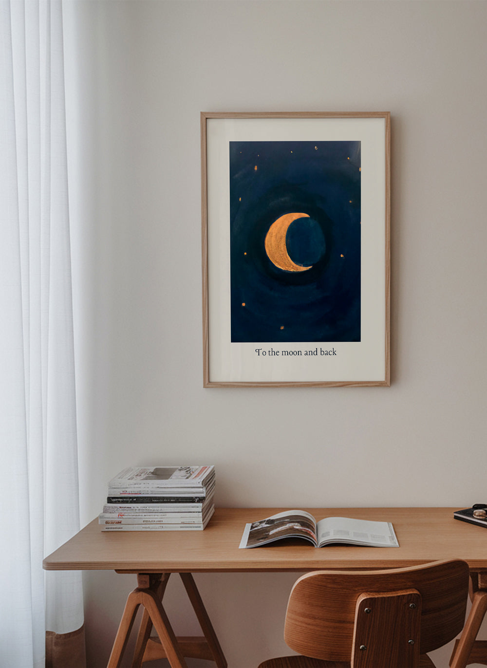 To the moon and back