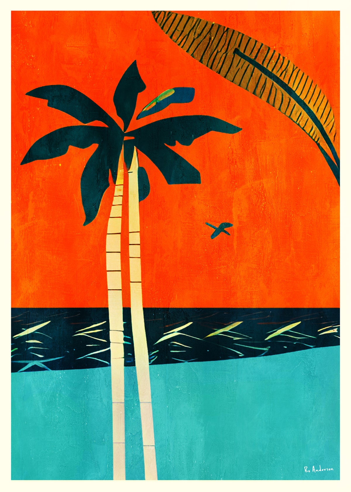 Barbados Sunset - Unframed art print