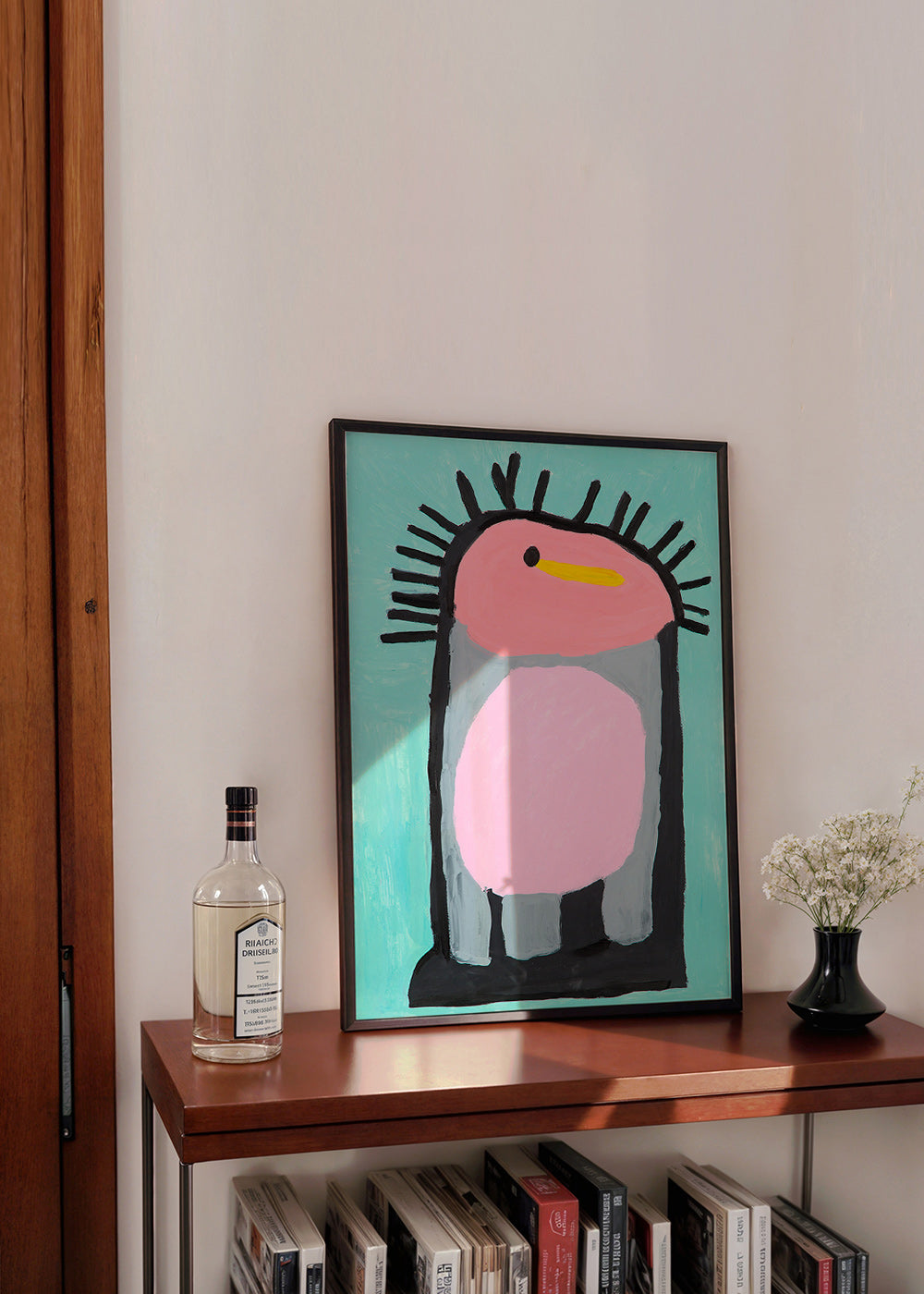 Affiche enfant pingouin rose malicieux – Product3