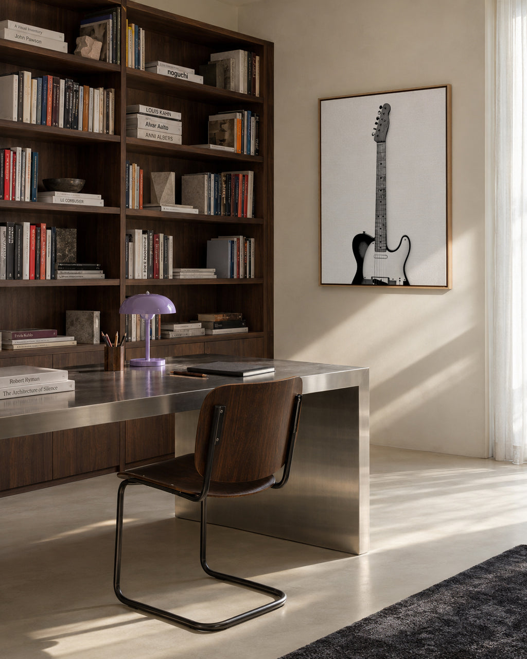 The Road Warrior - Framed canvas in an interior