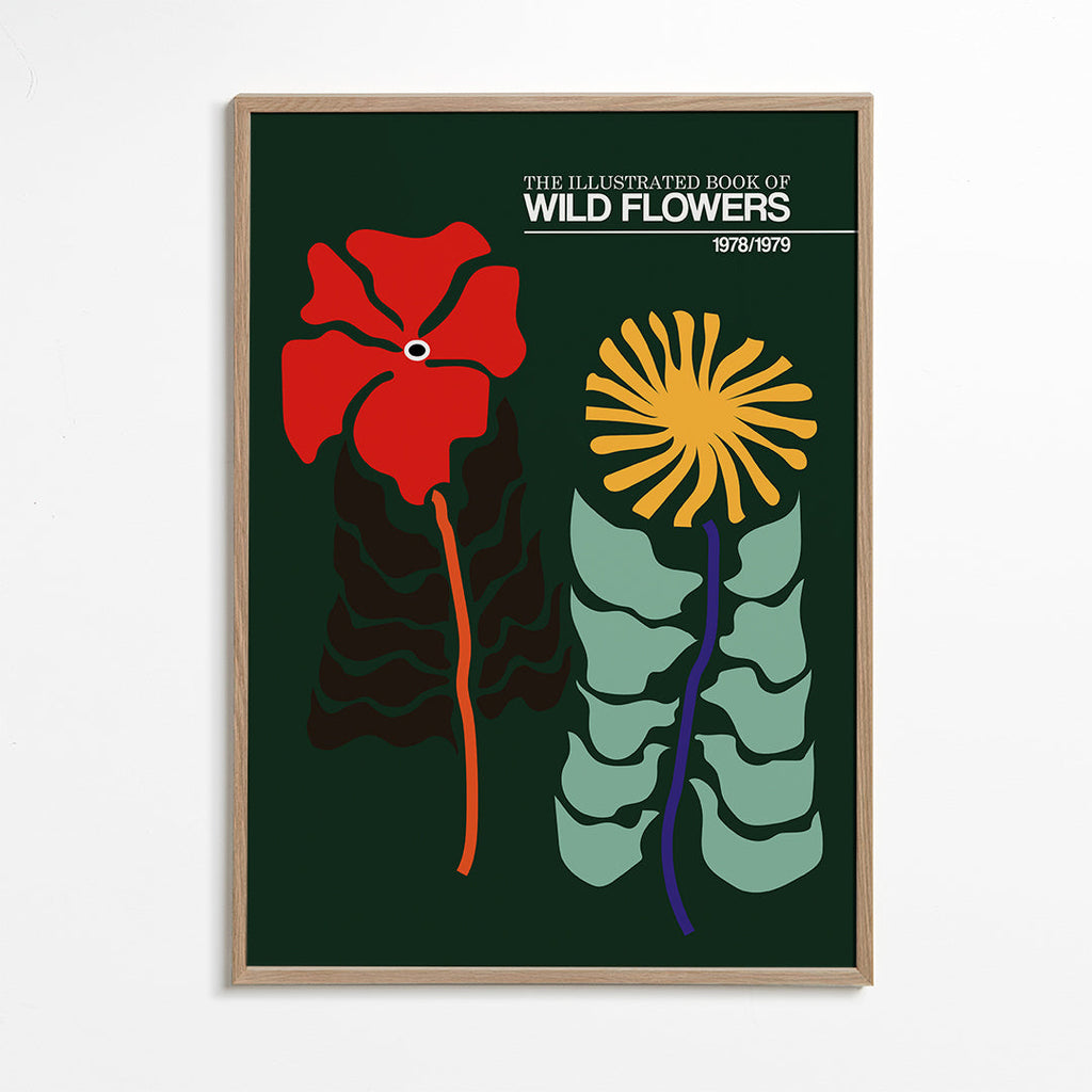 The Illustrated Book Of Wild Flowers Vol.2 Green - Frances Collett 