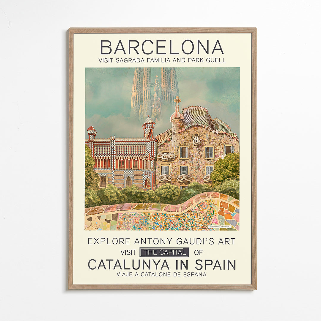 Barcelona print - Dionisis Gemos 