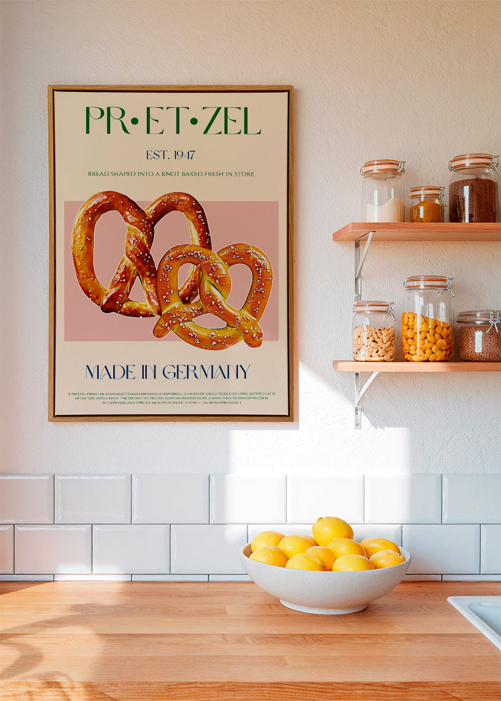 Pretzel Print - Nazma Khokhar 