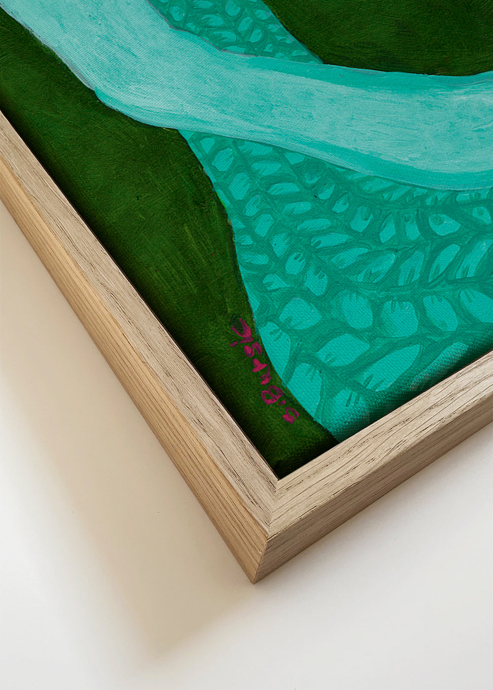 Lady sitting with white dove bird woman - Sharyn Bursic 