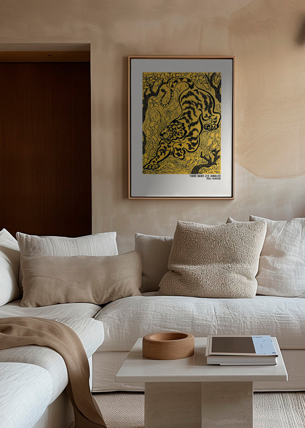 Tigre Dans Les Jungles Poster - Paul Ranson 