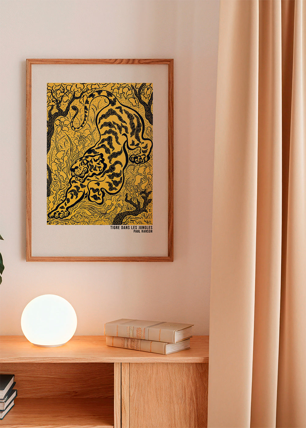 Tigre Dans Les Jungles Poster - Paul Ranson 