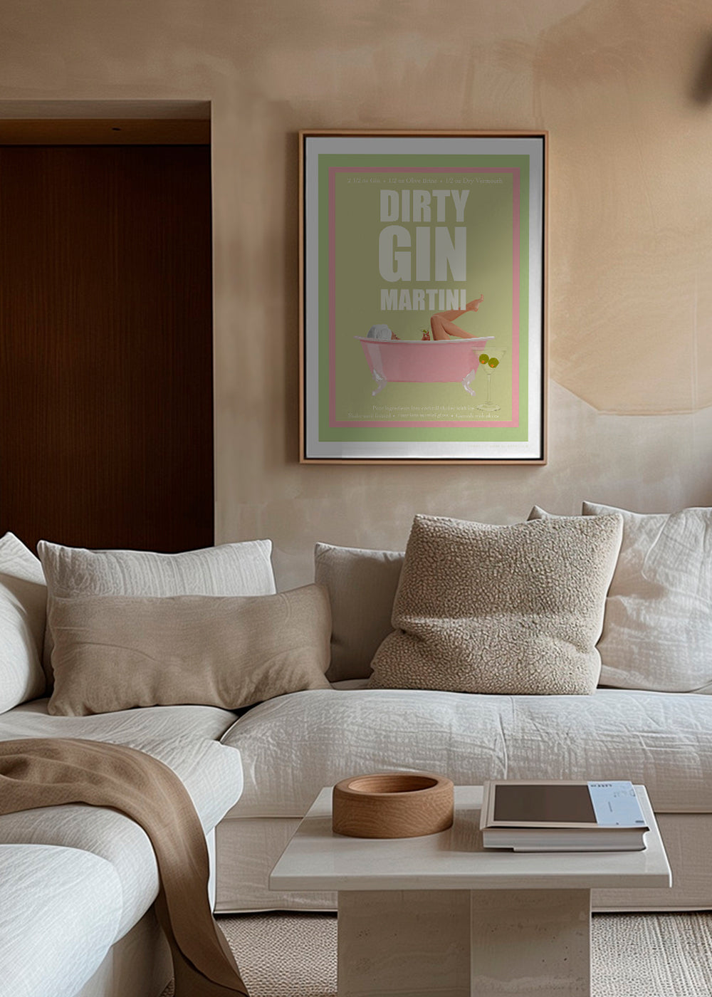 Jlr Cocktails- Dirty Gin Martini - Jenny Liz Rome