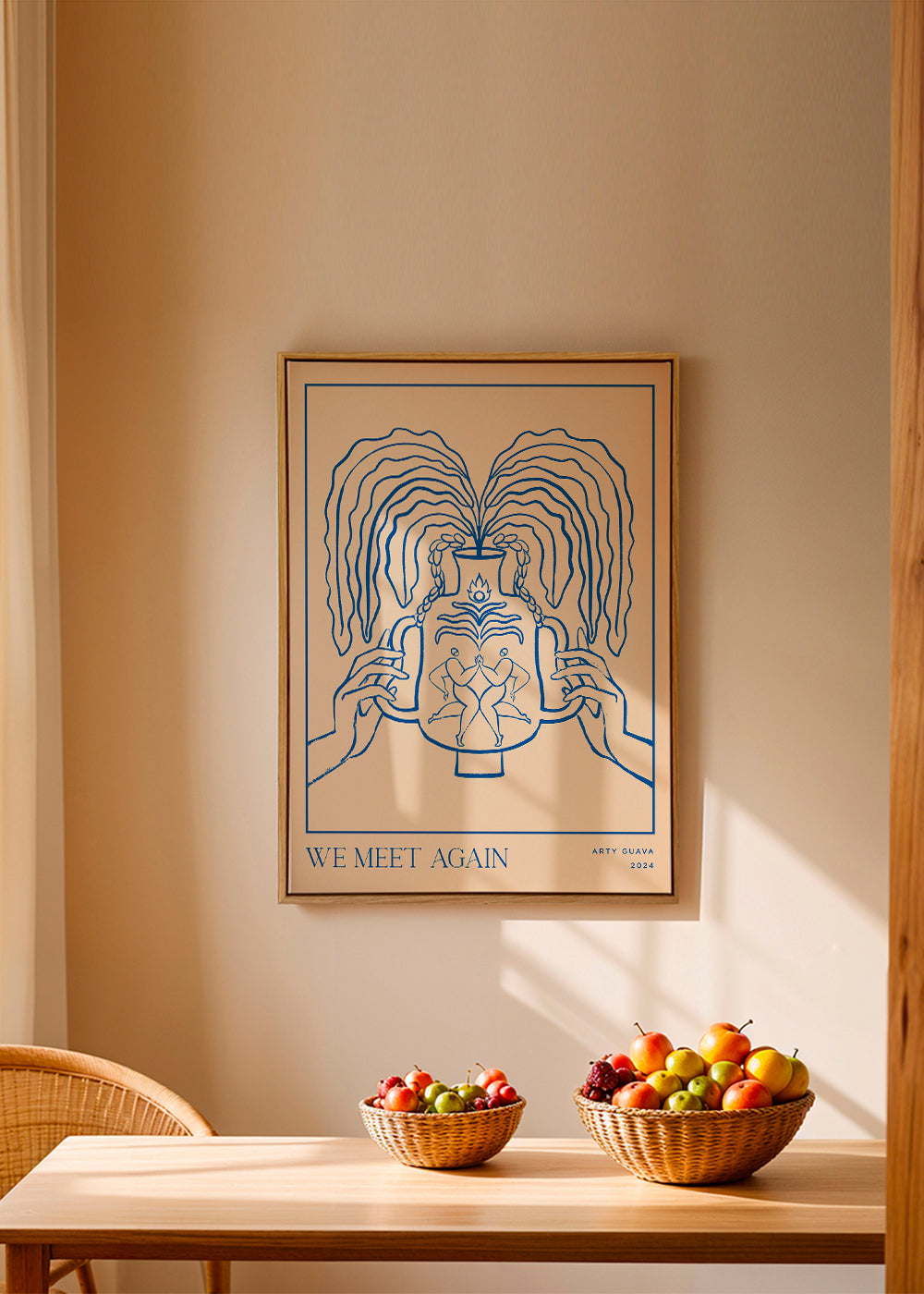 Vessel Collection : We Meet Again (LineArt) - Arty Guava 