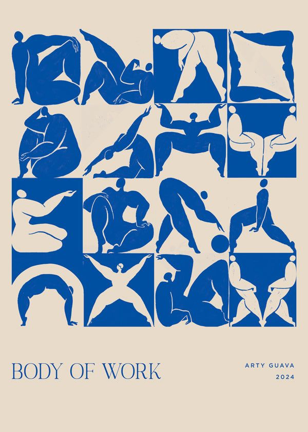 Body of Work (blue) - Arty Guava 