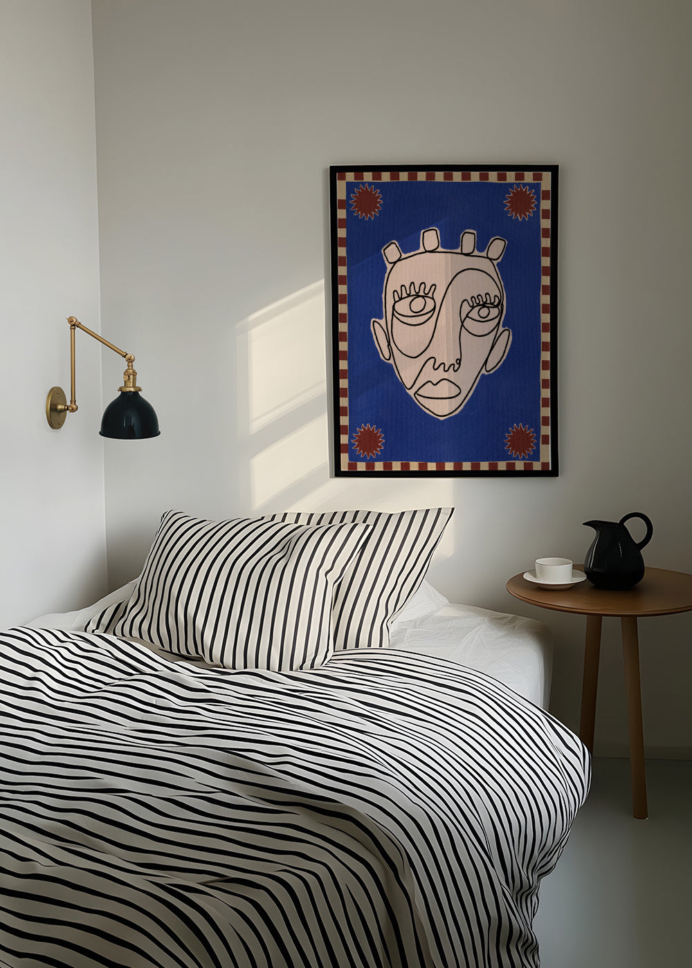 Under the sun 4 - Framed poster in an interior