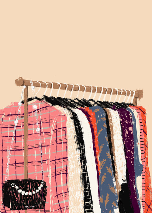 Fashion Clothes - Unframed art print