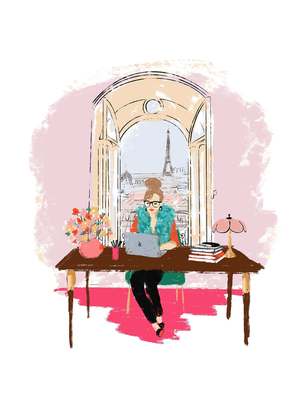Ilustración Home office_cap