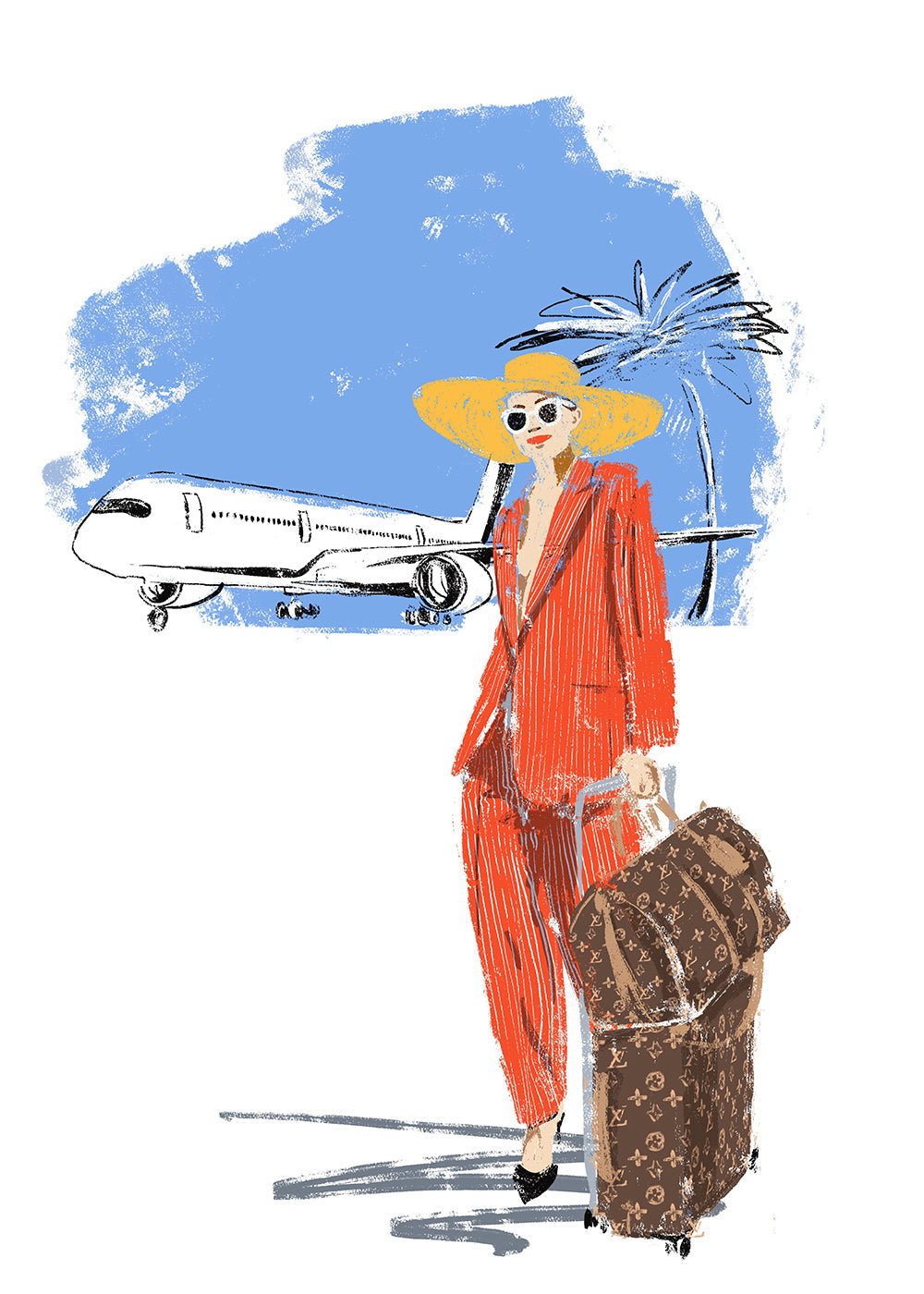 Ilustración Travel_cap