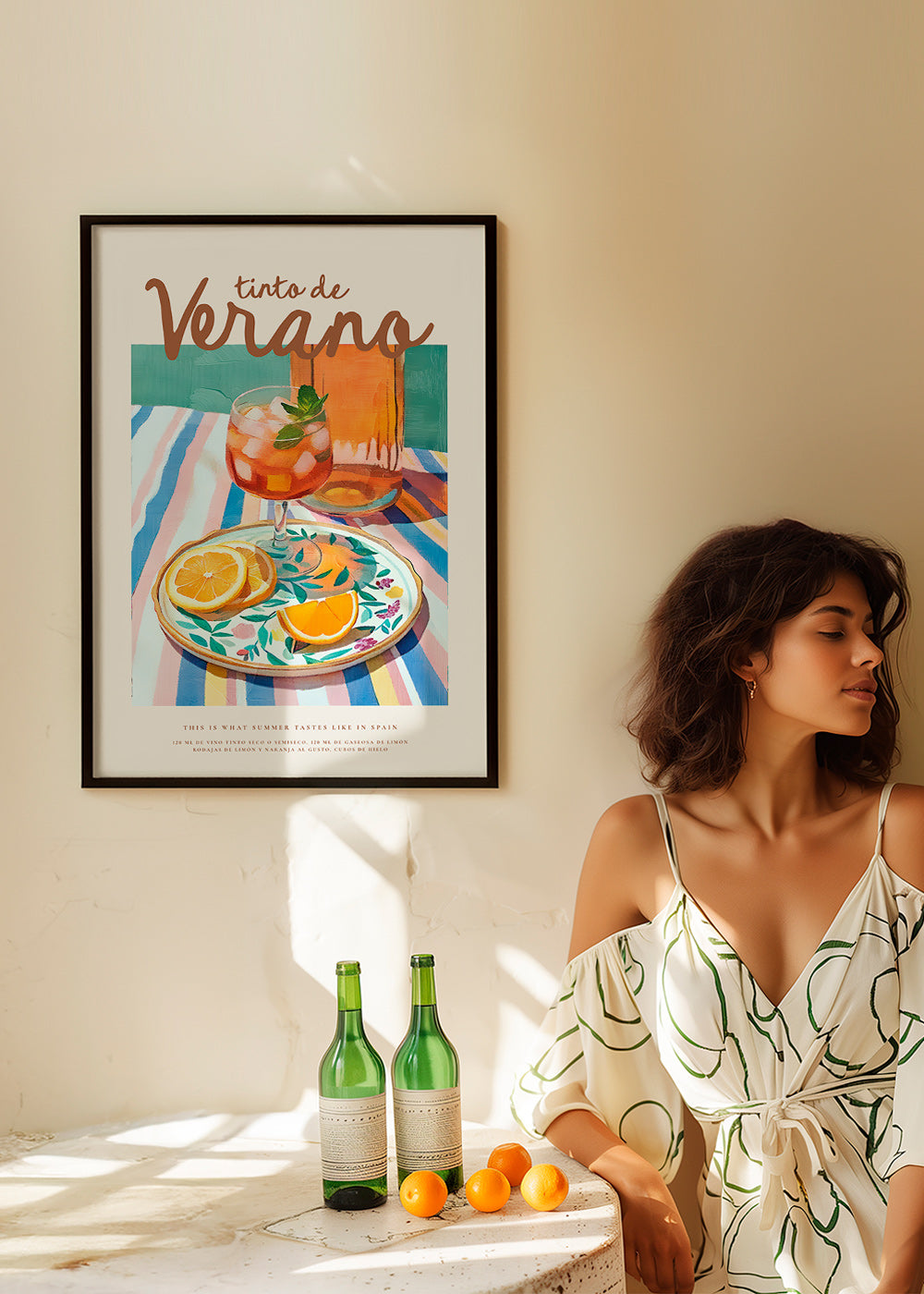 Art de cuisine: tinto d'été aux agrumes