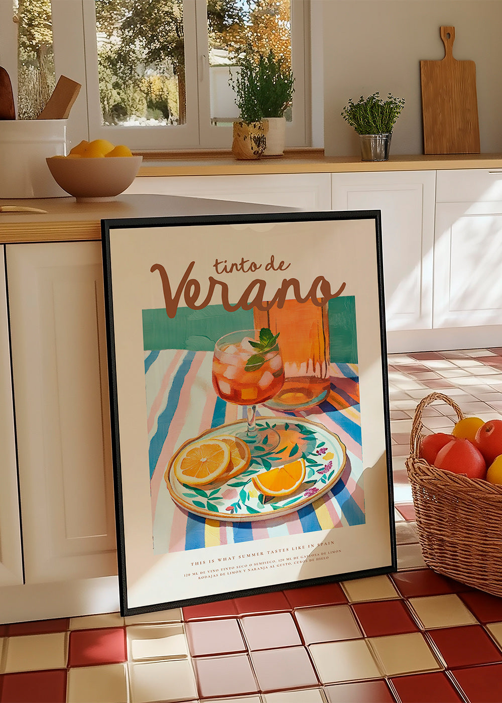Art de cuisine: tinto d'été aux agrumes