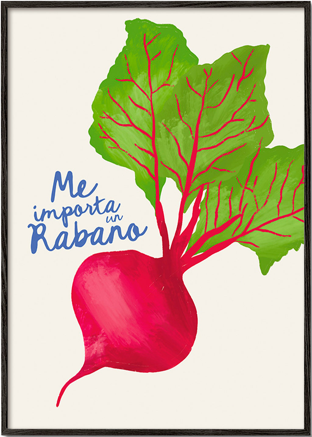 Art de cuisine illustration radis
