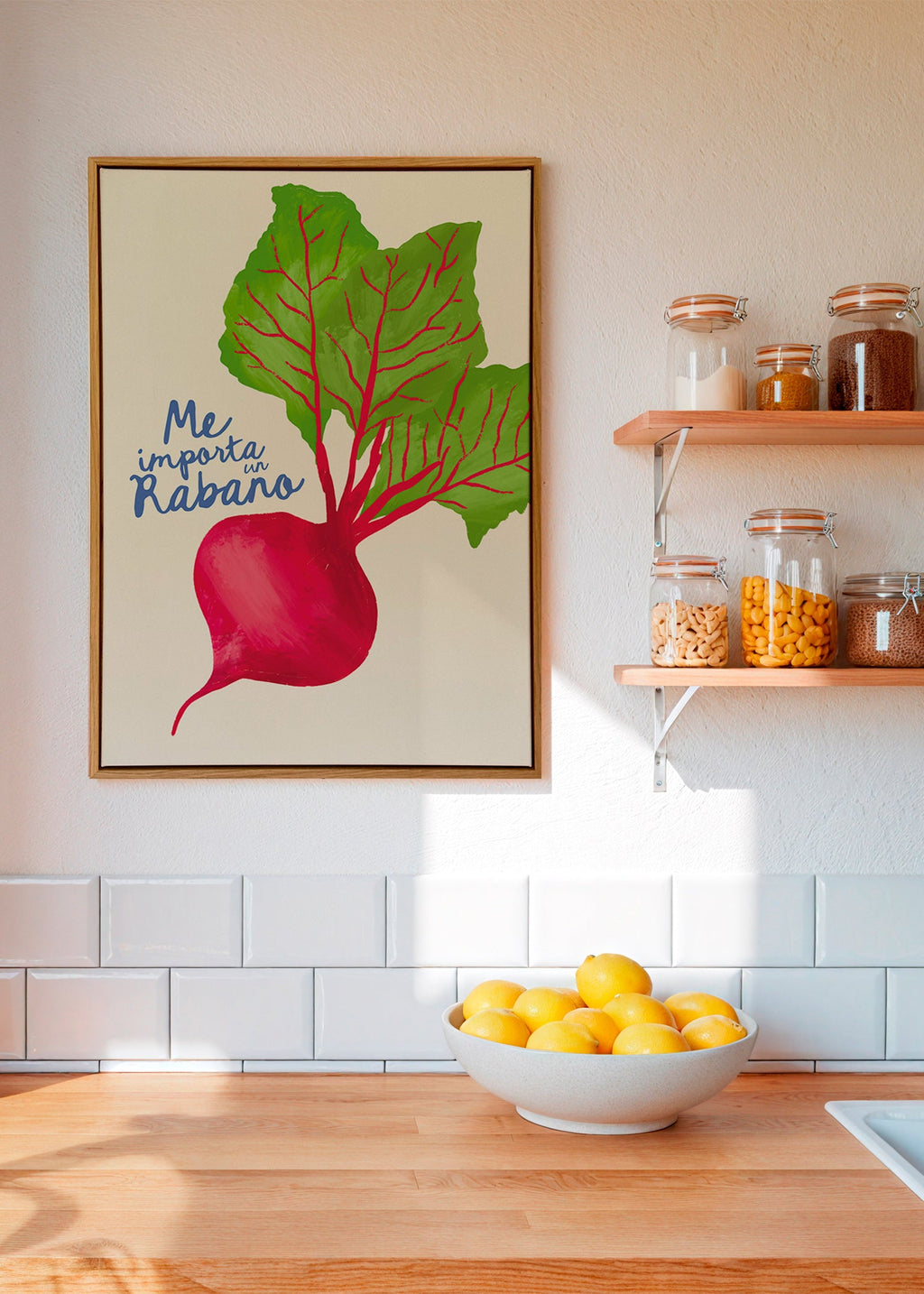 Art de cuisine illustration radis