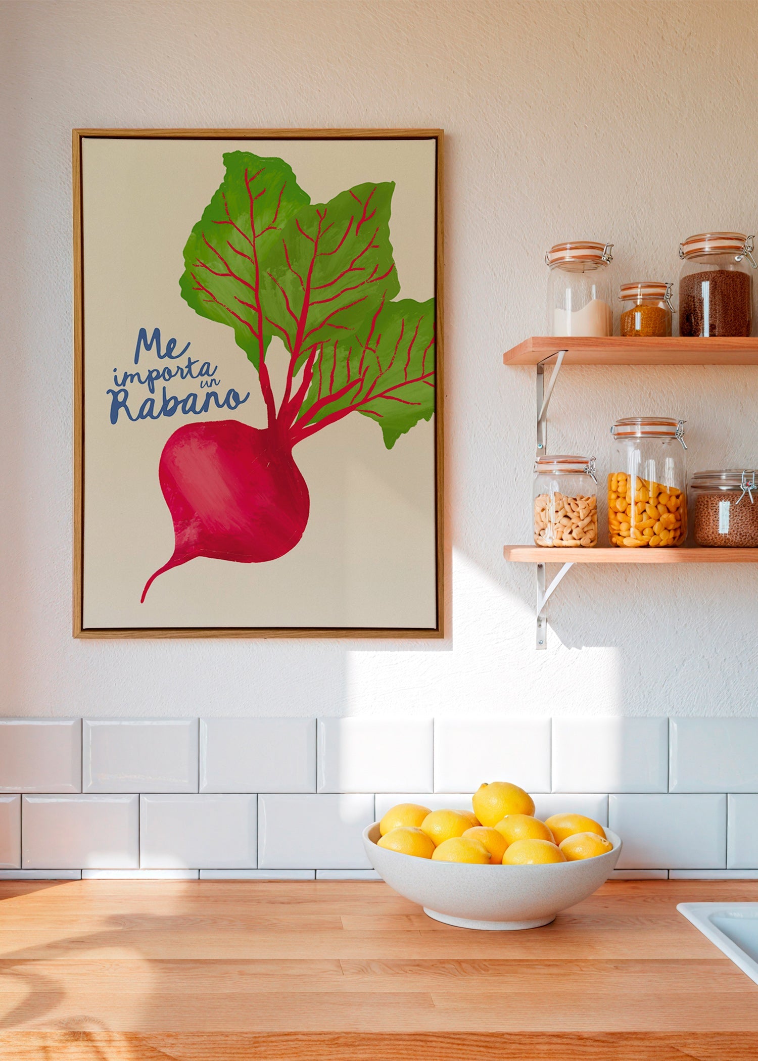 Art de cuisine illustration radis