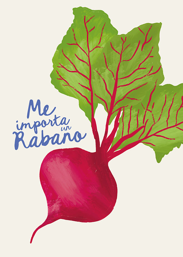 Art de cuisine illustration radis