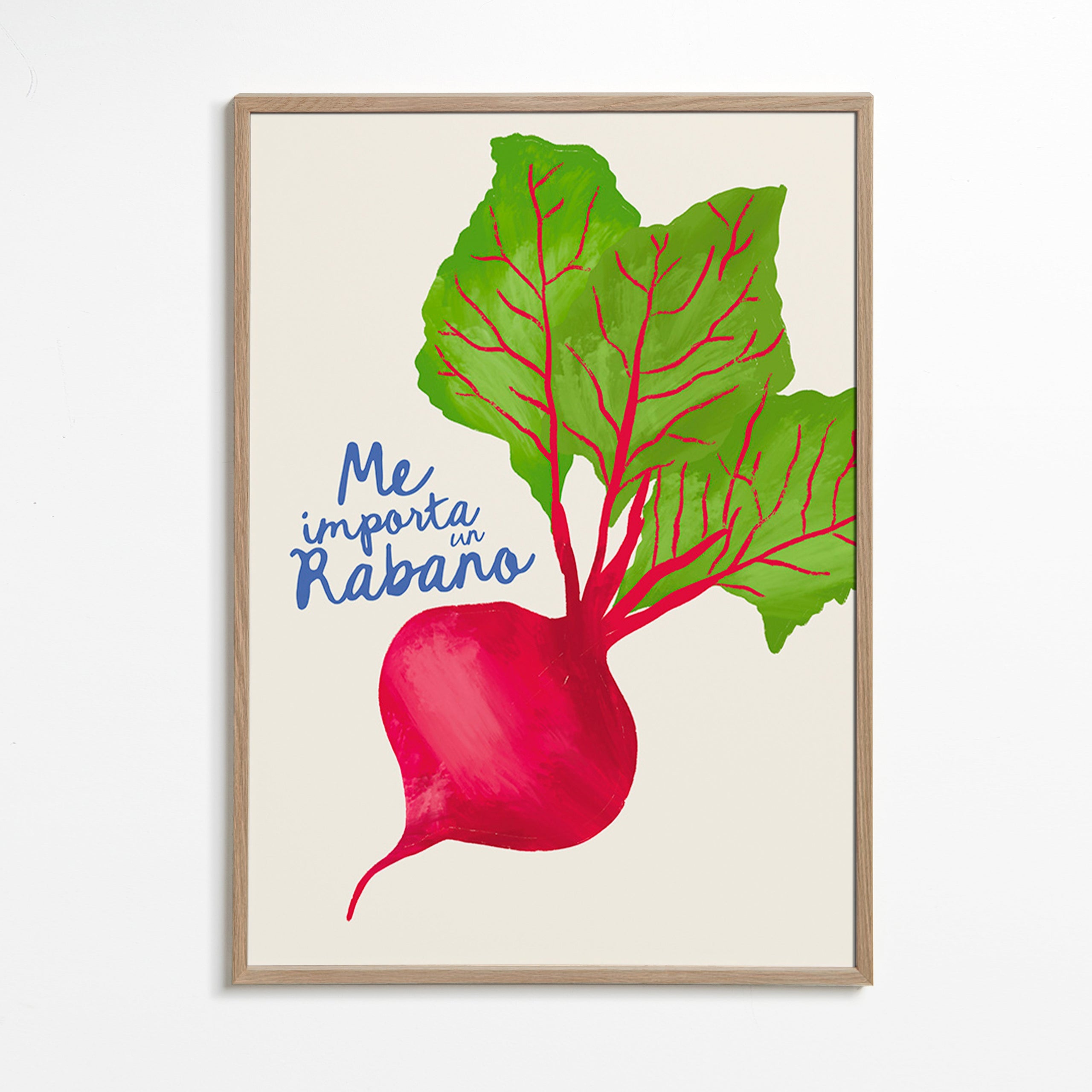 Art de cuisine illustration radis