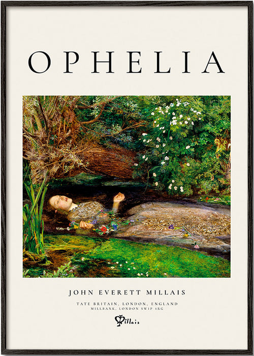 Impression botanique Ophelia au ruisseau