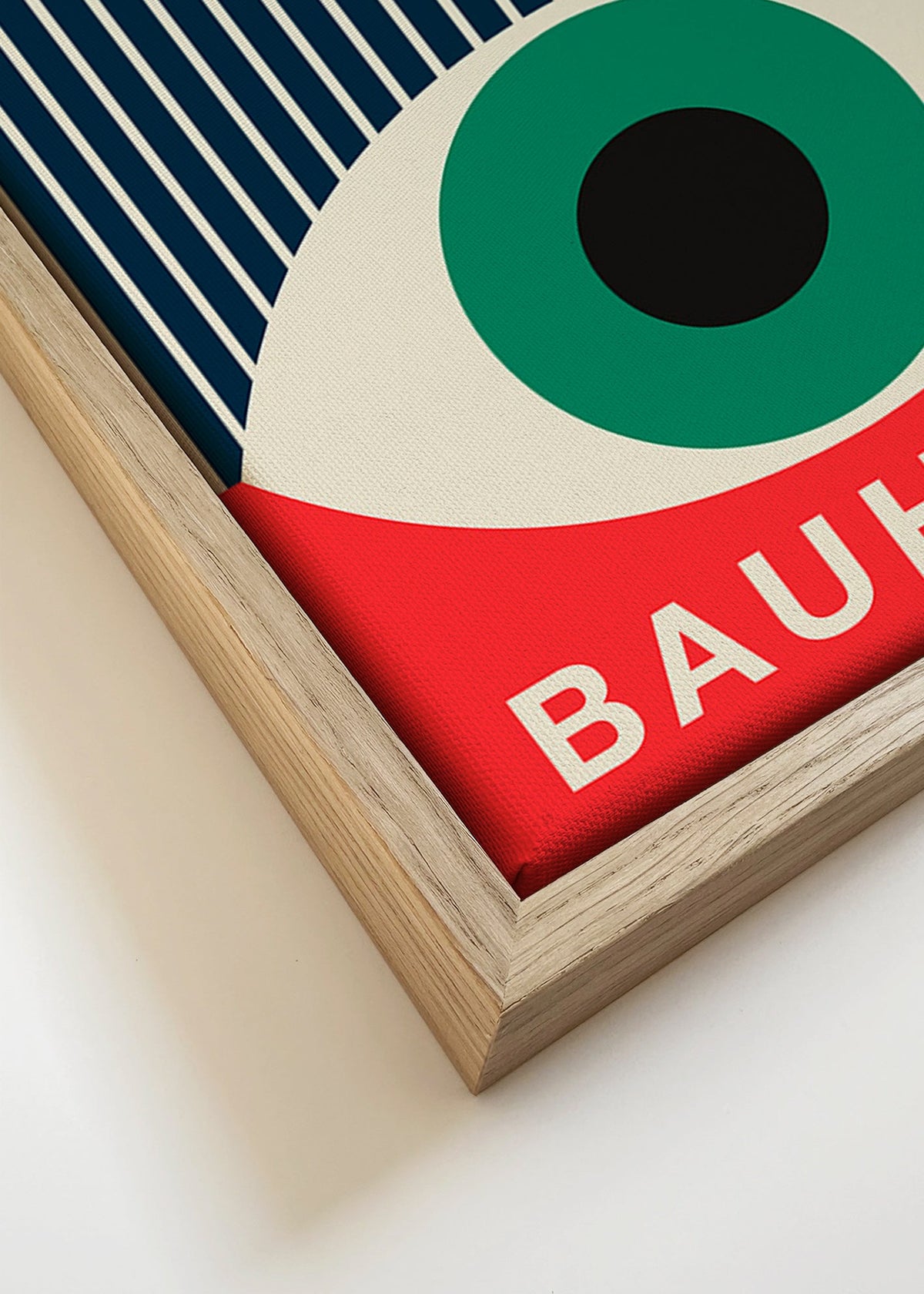 Illustration Bauhaus œil graphique