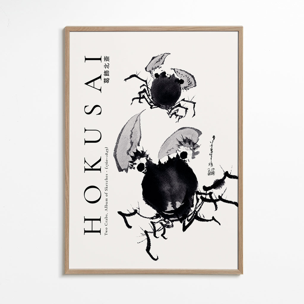 Étude de crabes à l'encre