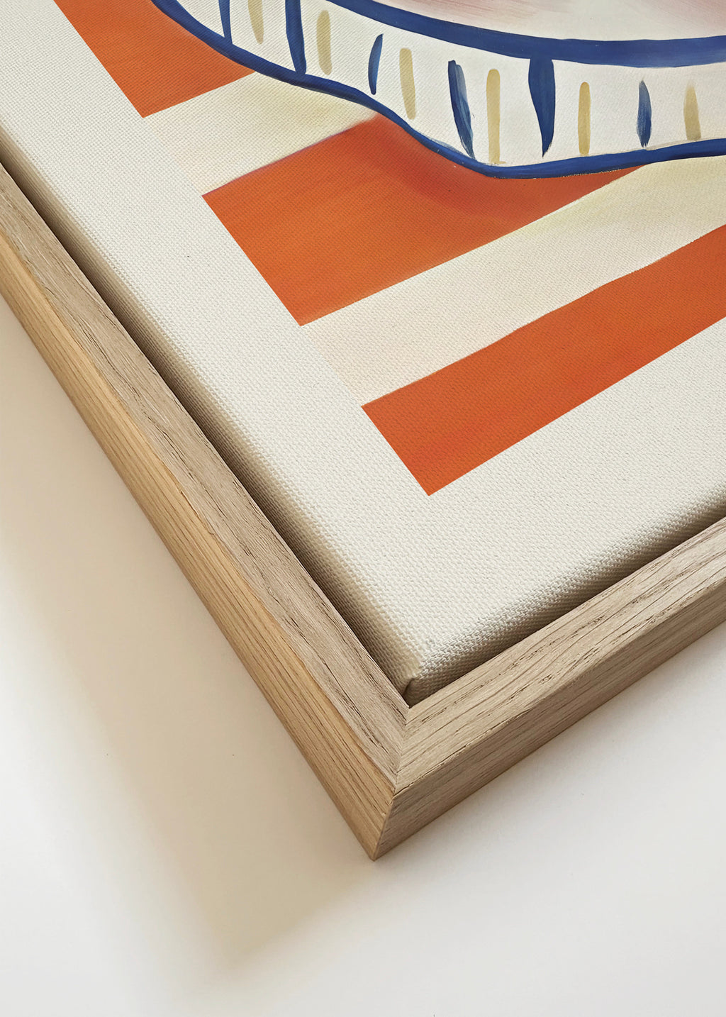 Tomatoes - Framed canvas detail