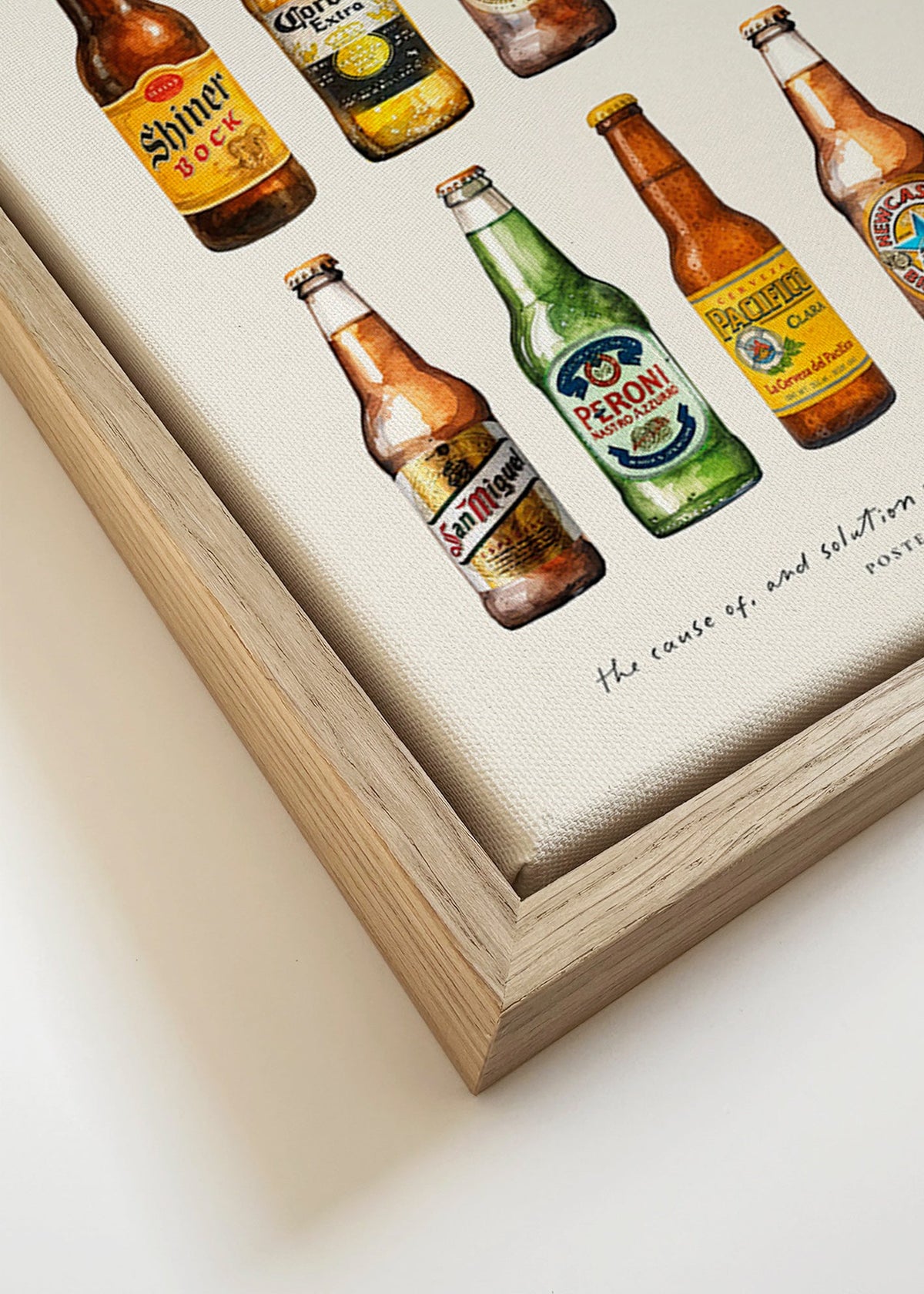 Art de cuisine — Bouteilles de bière classiques
