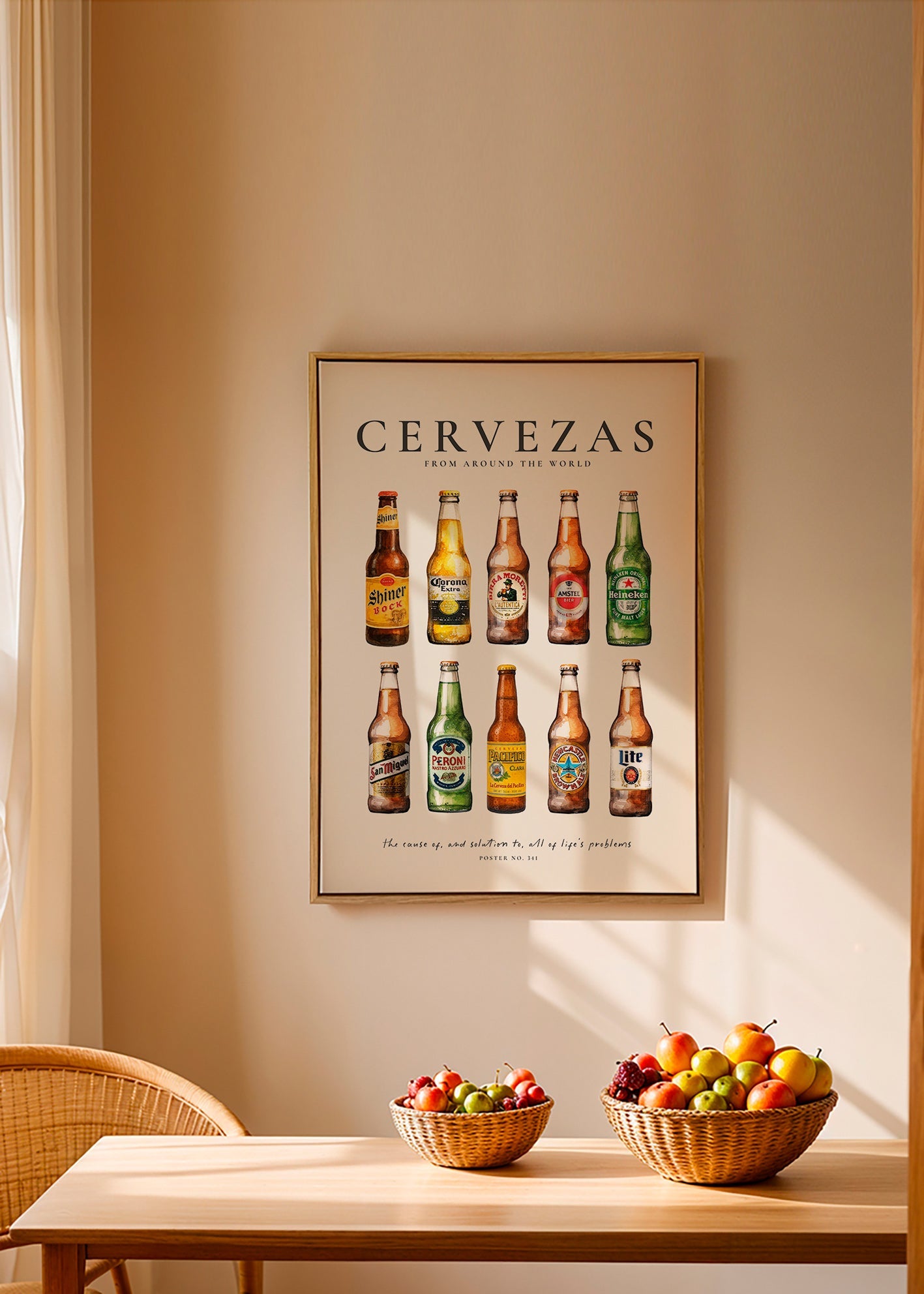 Art de cuisine — Bouteilles de bière classiques