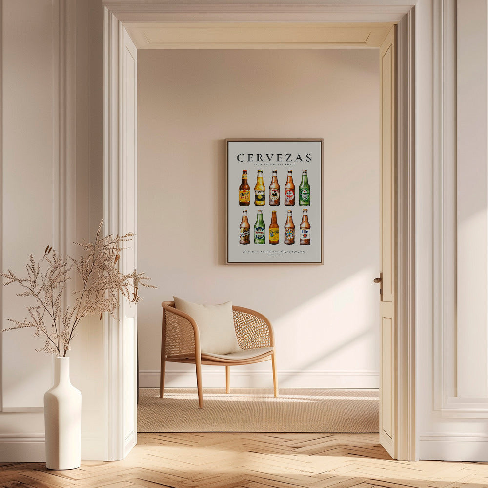 Art de cuisine — Bouteilles de bière classiques