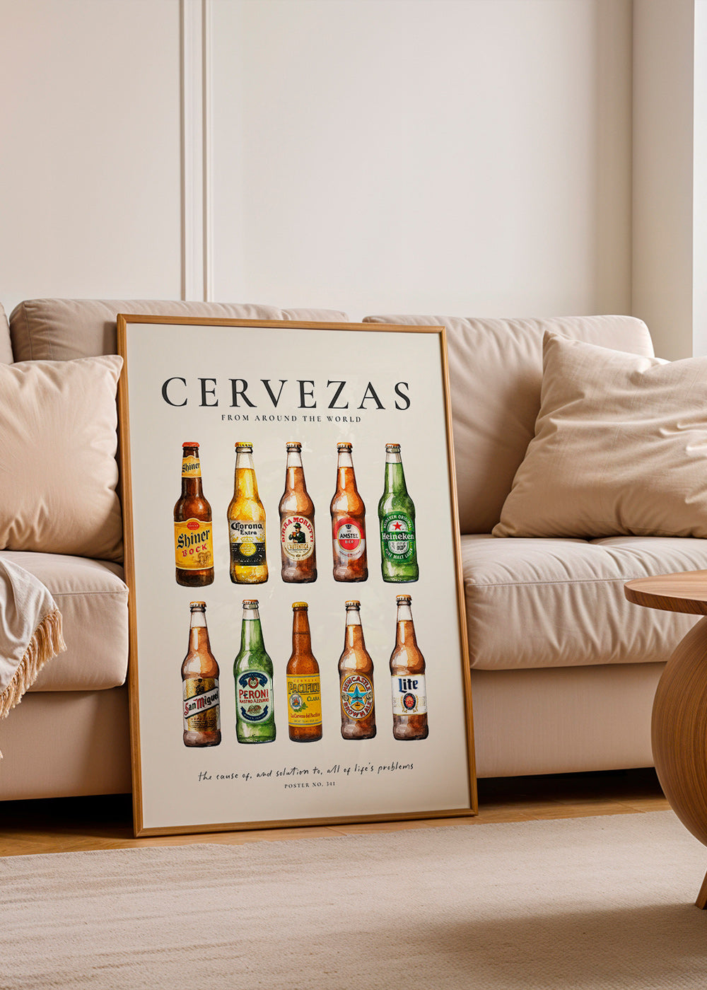 Art de cuisine — Bouteilles de bière classiques