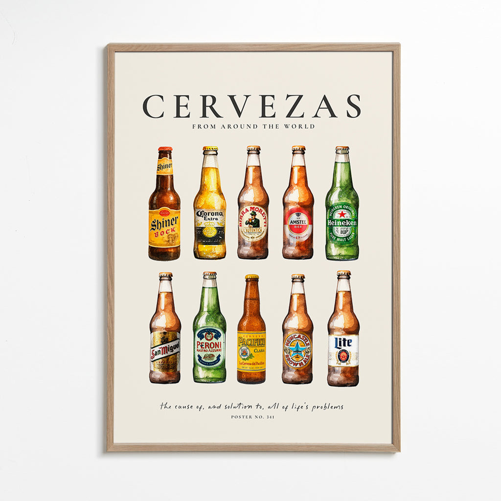 Art de cuisine — Bouteilles de bière classiques