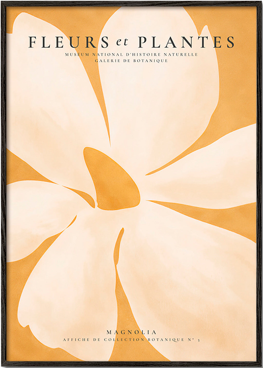 Impression botanique Magnolia grand format