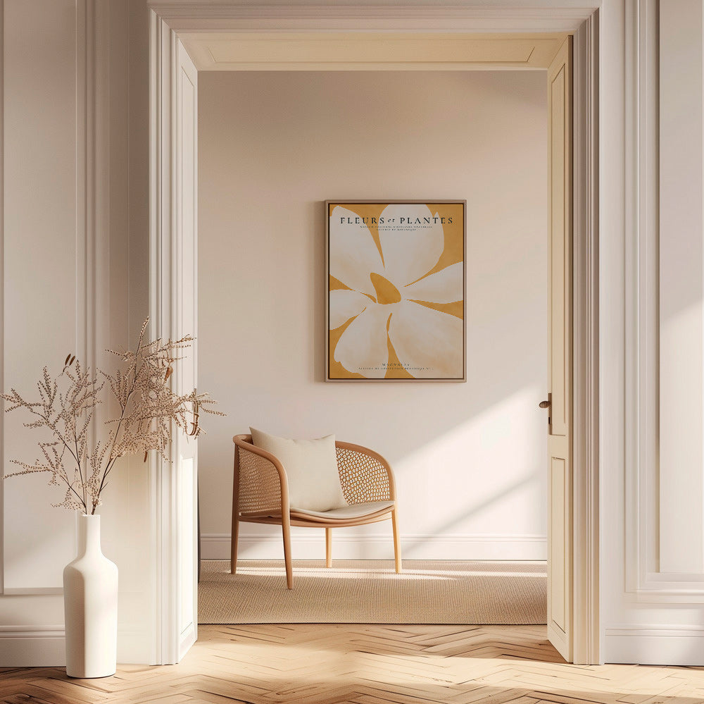 Impression botanique Magnolia grand format