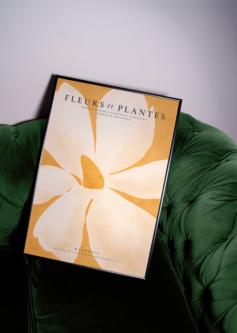 Impression botanique Magnolia grand format