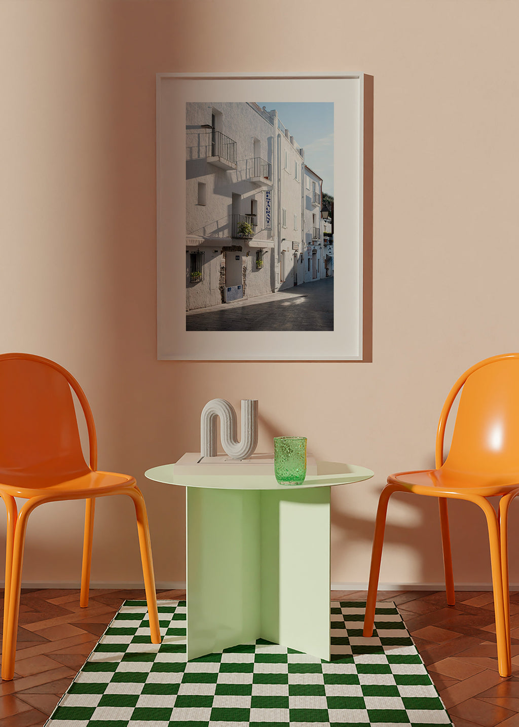 Art de cuisine Rue blanche méditerranéenne