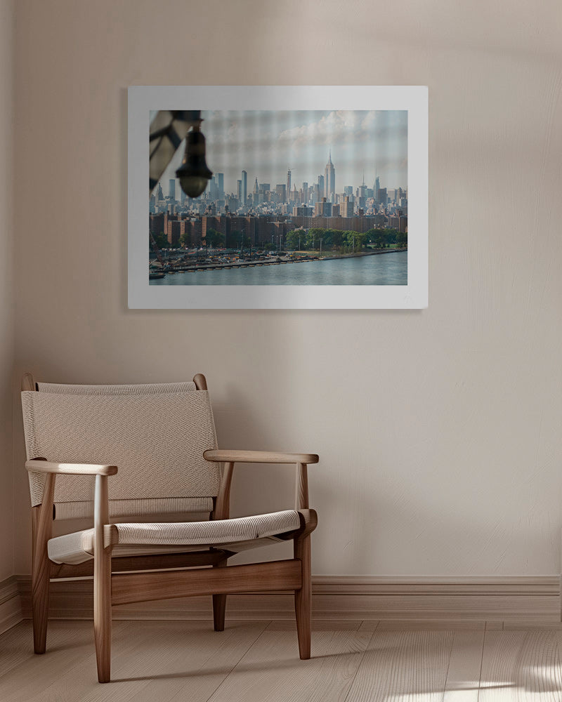 Art de ville Manhattan vue fenêtre