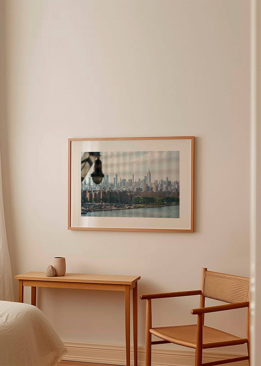 Art de ville Manhattan vue fenêtre