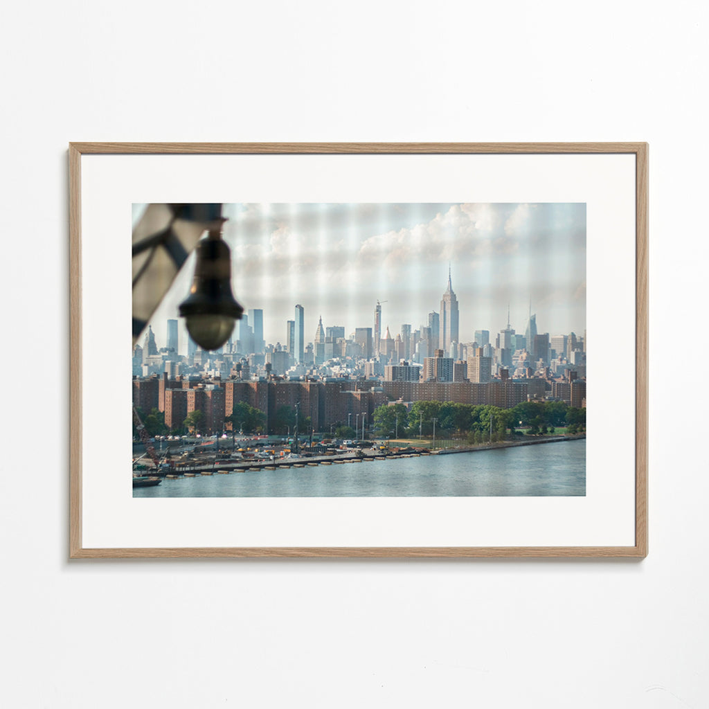 Art de ville Manhattan vue fenêtre