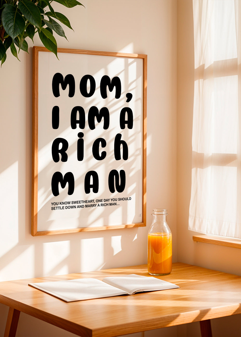 Ilustración tipográfica con texto humorístico – Product2