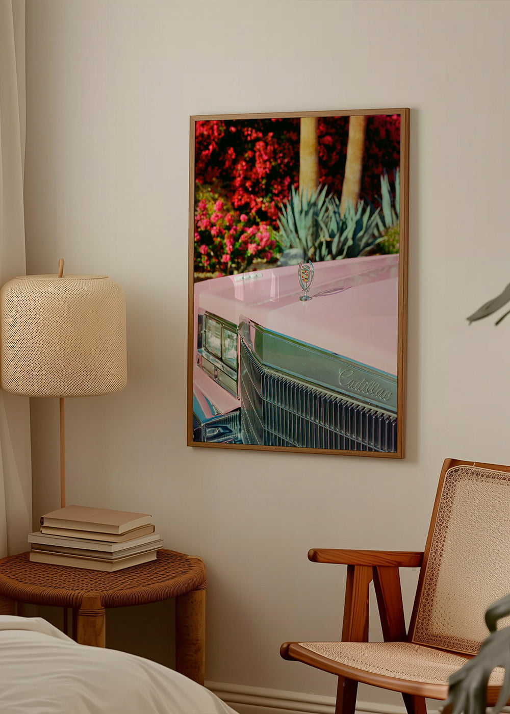 Cuadro vintage Cadillac rosa – Product1